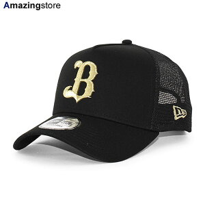 �j���[�G�� 9FORTY ���b�V���L���b�v �I���b�N�X �o�t�@���[�Y NPB A-FRAME TRUCKER MESH CAP BLACK NEW ERA ORIX BUFFALOES �X�q �����Y ���f�B�[�X �j�����p �u���b�N /BLK 25_2RE_0204