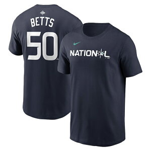 CO [L[ xbcf NIKE I[X^[TVc 2023MLB ALL-STAR GAME NAME&NUMBER T-SHIRT iCL T[X hW[X LOS ANGELES DODGERS MOOKIE BETTS 23_7_NATIONALS LEAGUE