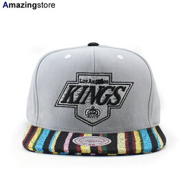 ミッチェル＆ネス スナップバック ロサンゼルス キングス NATIVE-STRIPE SNAPBACK GREY MULTI MITCHELL&NESS LOS ANGELES KINGS 23_7_23_8_NHL