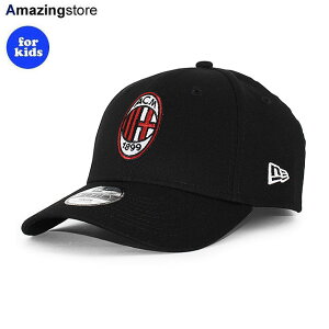 EU胂f qp j[G Lbv 9FORTY XgbvobN AC~ YOUTH SERIA A CORE STRAPBACK CAP BLACK NEW ERA AC MILAN f5330950 LbY KIDS [X Xq ubN /BLK 25_8RE_25_9RE_0909