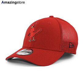 あす楽 ニューエラ キャップ 39THIRTY セントルイス カージナルス MLB BATTING PRACTICE TRUCKER BP FLEX FIT CAP RED NEW ERA ST.LOUIS CARDINALS メッシュキャップ MESH CAP トラッカー 帽子 レッド /RED 23_8_3NE