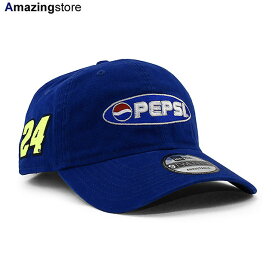 ニューエラ キャップ 9TWENTY ストラップバック ナスカー ジェフ ゴードン JEFF GORDON PEPSI STRAPBACK CAP BLUE NEW ERA NASCAR f200046586 帽子 メンズ レディース ブルー /RYL 23_10_1NAS