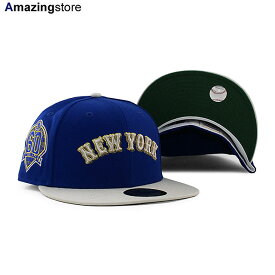 ニューエラ キャップ 59FIFTY ニューヨーク メッツ MLB 60TH ANNIVERSARY KELLY GREEN BOTTOM FITTED CAP SEASHORE NEW ERA NEW YORK METS 帽子 メンズ レディース ブルー ケリーグリーン /BLUE COLOR_BOTTOM 23_10_1NE