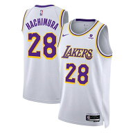 海外取寄 八村 塁 ナイキ レプリカユニフォーム ロサンゼルス レイカーズ SWINGMAN JERSEY WHITE LOS ANG…