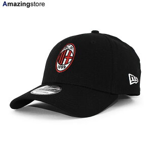 EU胂f j[G Lbv 9FORTY AC~ SERIA A CORE STRAPBACK CAP BLACK NEW ERA AC MILAN Xq Y fB[X jp ubN /BLK 24_6RE_0620