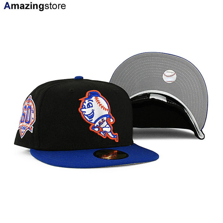 楽天市場】ニューエラ キャップ 59FIFTY ニューヨーク メッツ MLB 60TH 