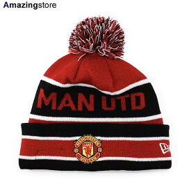 ニューエラ ニットキャップ ビーニー マンチェスター ユナイテッド JAKE CUFFED KNIT BEANIE RED NEW ERA MANCHESTER UNITED FC 帽子 メンズ レディース 男女兼用 レッド /RED 23_12_4NE