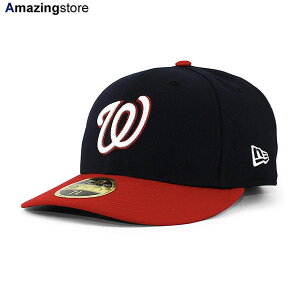 �j���[�G�� �L���b�v 59FIFTY ���V���g�� �i�V���i���Y MLB ON FIELD AUTHENTIC ALTERNATE LC LOW CROWN FITTED CAP LP NAVY NEW ERA WASHINGTON NATIONALS �X�q �����Y ���f�B�[�X �j�����p �l�C�r�[ ���b�h /NAVY 24_4RE_0409
