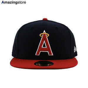 j[G Lbv 59FIFTY T[X G[X MLB ON-FIELD AUTHENTIC ALTERNATE FITTED CAP NAVY RED NEW ERA LOS ANGELES ANGELS Xq Y fB[X lCr[ bh /NAVY Xq Y fB[X j