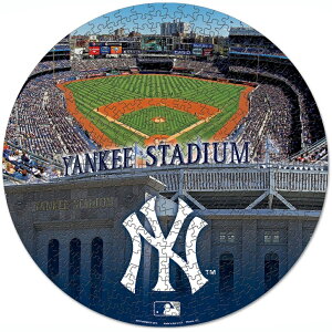 �E�B���N���t�g �W�O�\�[�p�Y�� �񃅁[���[�N �����L�[�X MLB ROUND 500-PIECE PUZZLE WINCRAFT NEW YORK YANKEES �싅 �f�R���[�V���� �N���X�}�X