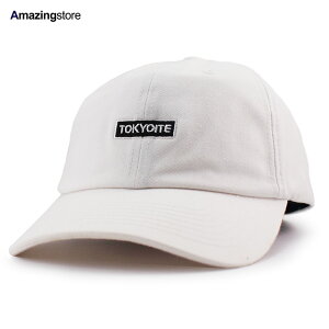 7���j�I�� TOKYO BENT STRAPBACK CAP WHITE