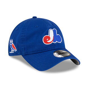 OVO �j���[�G�� �L���b�v 9TWENTY �����g���I�[�� �G�N�X�|�Y MLB ADJUSTABLE CAP BLUE NEW ERA �I�N�g�[�o�[�Y�x���[�I�E�� OCTOBER'S VERY OWN MONTREAL EXPOS / 25_12 DRAKE �h���C�N