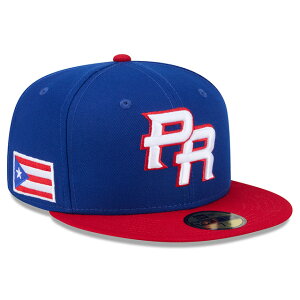 �j���[�G�� �L���b�v 59FIFTY WBC �v�G���g���R 2026 WORLD BASEBALL CLASSIC FITTED CAP BLUE