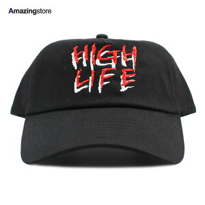 7���j�I�� �X�g���b�v�o�b�N �yHIGH LIFE STRAPBACK CAP/BLACK�z 7UNION