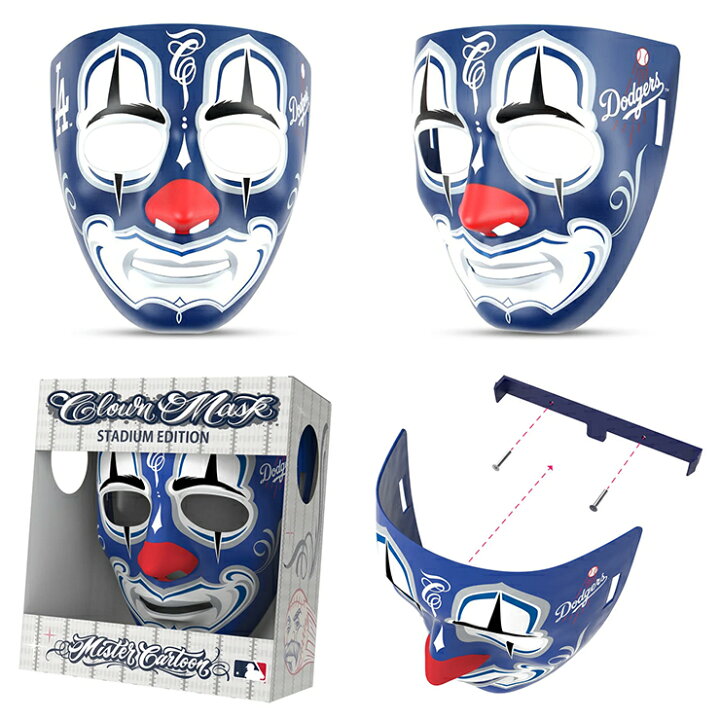 楽天市場】ロサンゼルス ドジャース 海外取寄 マスク MISTER CARTOON 