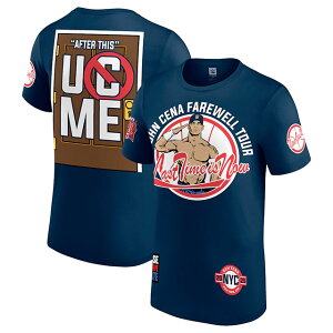 �������� �W���� �V�i���f�� WWE AUTHENTIC T�V���c FAREWELL TOUR 2025 NEW YORK T-SHIRT NAVY JOHN CENA ���[ �X�}�b�N�_�E�� RAW SMACKDOWN HULK HOGAN �v�����X �X�q �����Y ���f�B�[�X �j�����p TEE �e�B�[�V���c �l