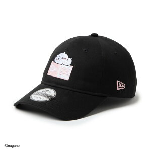 �j���[�G���L���b�v 9TWENTY �������� CHIIKAWA BOX LOGO STRAPBACK CAP BLACK NEW ERA