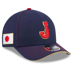 �j���[�G�� �L���b�v 9FORTY M-CROWN WBC ���{ 2026 WORLD BASEBALL CLASSIC SNAPBACK CAP NAVY