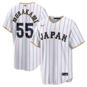 WBC ����@�����f�� �C�O��� �i�C�L ���v���J���j�t�H�[�� ���{��\ 2026 WORLD BASEBALL CLASSIC HOME STADIUM JERSEY WHITE NIKE SAMURAI JAPAN MUNETAKA MURAKAMI