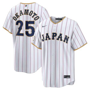 WBC ���{�a�^���f�� �C�O��� �i�C�L ���v���J���j�t�H�[�� ���{��\ 2026 WORLD BASEBALL CLASSIC HOME STADIUM JERSEY WHITE NIKE SAMURAI JAPAN KAZUMA OKAMOTO