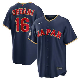 WBC 大谷翔平モデル 海外取寄 ナイキ レプリカユニフォーム 日本代表 2026 WORLD BASEBALL CLASSIC ROAD STADIUM JERSEY NAVY NIKE SAMURAI JAPAN SHOHEI OHTANI