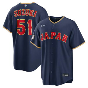 WBC ��ؐ��烂�f�� �C�O��� �i�C�L ���v���J���j�t�H�[�� ���{��\ 2026 WORLD BASEBALL CLASSIC ROAD STADIUM JERSEY NAVY NIKE SAMURAI JAPAN SEIYA SUZUKI