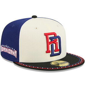 �j���[�G�� �L���b�v 59FIFTY WBC �h�~�j�J���a�� 2026 WORLD BASEBALL CLASSIC COUNTRY CONNECT FITTED CAP WHITE-ROYAL BLUE-BLACK NEW ERA DOMINICAN REPUBLIC 5950 ���[���h�V���[�Y�N���V�b�N �싅 �X�q �����Y ���f�B�[�X �j