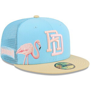 �j���[�G�� �L���b�v 59FIFTY WBC �h�~�j�J���a�� 2026 WORLD BASEBALL CLASSIC COUNTRY CONNECT TRUCKER MESH FITTED CAP SKY BLUE-TAN NEW ERA DOMINICAN REPUBLIC 5950 ���[���h�V���[�Y�N���V�b�N �싅 �X�q �����Y ���f�B�[�X 