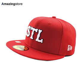 シティコネクト ニューエラ キャップ 59FIFTY セントルイス カージナルス MLB CITY CONNECT FITTED CAP RED NEW ERA ST.LOUIS CARDINALS 帽子 メンズ レディース 男女兼用 キャップ オーセンティック ON-FIELD レッド 24_5