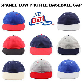 オットー 6PANEL LOW PROFILE BASEBALL CAP OTTO