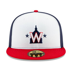 �j���[�G�� �L���b�v 59FIFTY ���V���g�� �i�V���i���Y MLB ON-FIELD AUTHENTIC ALTERNATE 2 FITTED CAP WHITE NAVY RED NEW ERA WASHINGTON NATIONALS 13554957 �z���C�g �l�C�r�[ ���b�h /WHT 23_4RE_ 23_5RE_0509