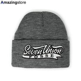 【あす楽対応】7ユニオン ビーニー 【UNION POSSE BEANIE/GREY】 7UINON 19_1_3SEV19_1_4