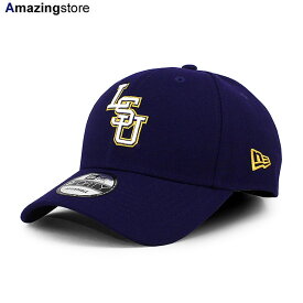 男女兼用 あす楽 ニューエラ キャップ 9FORTY LSU タイガース NCAA THE LEAGUE ADJUSTABLE CAP PURPLE NEW ERA LSU TIGERS 帽子 パープル /PUR 23_8RE_0825