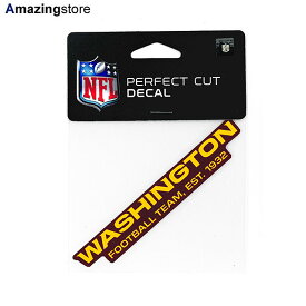 ウィンクラフト ステッカー ワシントン フットボールチーム 【NFL PERFECT CUT DECAL】 WINCRAFT WASHINGTON FOOTBALL TEAM [for3000 21_5_4ACC]
