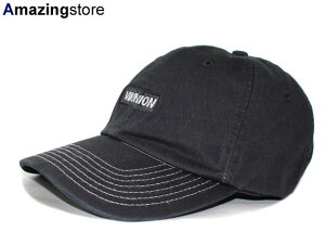 �y�����y�Ή��z�y�S4�F�z7UNION �yBOX GARMENT DYE BENT STRAPBACK/BLK�z 7���j�I�� �Z�u�����j�I�� �X�g���b�v�o�b�N ���[�v���t�@�C���L���b�v LOW PROFILE CAP DAD HAT TWILL CAP �u���b�N BLACK �� [�X�q cap �L��