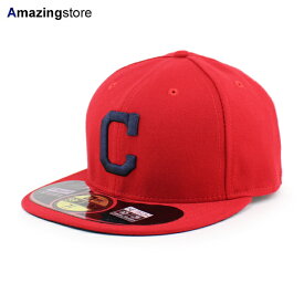 【MADE IN U.S.A.】 ニューエラ クリーブランド インディアンス 【2007-2016 ON FIELD PERFORMANCE ALTERNATE-1 FITTED CAP/RED】 NEW ERA CLEVELAND INDIANS [/RED21_10_4NE21_10_5]