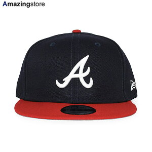 �j���[�G�� �L���b�v 9FIFTY �X�i�b�v�o�b�N �A�g�����^ �u���[�u�X MLB TEAM BASIC SNAPBACK CAP NAVY RED NEW ERA ATLANTA BRAVES �X�q �����Y ���f�B�[�X �j�����p �l�C�r�[ ���b�h /NAVY 950 ���W���[���[�O 26_4R
