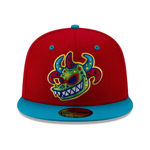 �j���[�G�� �L���b�v 59FIFTY �X�N�����g�� �E�B���N�X�o�� ���C�����C�_�[�X MILB COPA DE LA DIVERSION FITTED CAP RED BLUE SCRANTON WILKES-BARRE RAIL RIDERS ���b�h �����L�[�X YANKEES BIG_SIZE �X�q �����Y ���f�B�[