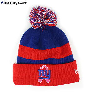 �j���[�G�� �j�b�g �r�[�j�[ �j���[���[�N �W���C�A���c�yNFL BCA CRUCIAL CATCH KNIT POM BEANIE CAP/RED-ROYAL BLUE�z NEW ERA NEW YORK GIANTS �X�q �f�b�h�X�g�b�N [22_2DEAD+STOCK]