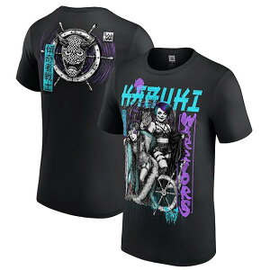 �J�u�L�E�H���A�[�Y���f�� �C�O��� WWE AUTHENTIC T�V���c SUPERSTAR T-SHIRT BLACK THE KABUKI WARRIORS ASUKA Kairi Sane �A�X�J �J�C�� �Z�C�� RAW SMACKDOWN �v�����X