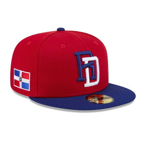�j���[�G�� �L���b�v 59FIFTY WBC �h�~�j�J���a�� 2026 WORLD BASEBALL CLASSIC FITTED CAP RED ROYAL NEW ERA DOMINICAN REPUBLIC 5950 ���[���h�V���[�Y�N���V�b�N �싅 ���b�h �X�q �����Y ���f�B�[�X �j�����p 26_2