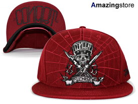 【あす楽対応】7UNION 【ASH SKULL SNAPBACK/RED】7ユニオン スナップバック [帽子 cap キャップ メンズ レディース 16_12_2SUV 16_12RE]