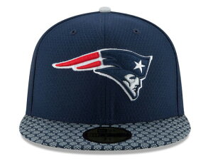 j[G j[COh yCgIbc 2017 NFL SIDELINE HONEYCOMB STADIUM NAVY NEW ERA NEW ENGLAND PATRIOTS ON-FIELD ItB[h 59FIFTY tBbebh Lbv FITTED CAP AUTHENTIC TChC Xq 