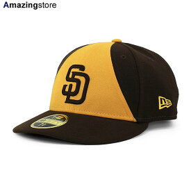 40％OFF！ニューエラ 59FIFTY サンディエゴ パドレス 【MLB ON-FIELD AUTHENTIC ALTERNATE-2 LC LOW-CROWN FITTED CAP LP/BROWN-GOLD】 NEW ERA SAN DIEGO PADRES ブラウン ゴールド [/BRN 22_12RE_1228]