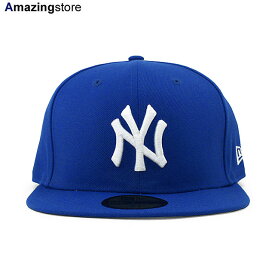 ニューエラ キャップ 59FIFTY ニューヨーク ヤンキース MLB TEAM BASIC FITTED CAP BLUE NEW ERA NEW YORK YANKEES 帽子 ブルー /RYL BIG_SIZE COLOR_BOTTOM 24_5RE_0523