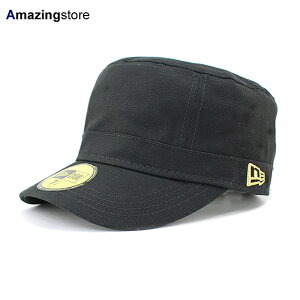 �j���[�G�� WM-01 DUCK COTTON BLACK METALLIC GOLD FLAG NEW ERA WORK MILITARY ���[�N �~���^���[�L���b�v 13561916 �X�q �����Y ���f�B�[�X �j�����p �u���b�N /BLK BLANK ���n 25_5RE_0514