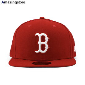 ニューエラ キャップ 59FIFTY ボストン レッドソックス MLB TEAM BASIC FITTED CAP RED WHITE NEW ERA BOSTON RED SOX 帽子 メンズ レディース 男女兼用 レッド /RED BIG_SIZE COLOR_BOTTOM 24_4RE_0410