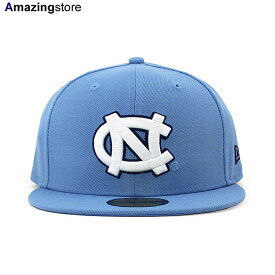 50％OFF！ニューエラ キャップ 59FIFTY ノースカロライナ ターヒールズ NCAA TEAM BASIC FITTED CAP LIGHT BLUE NEW ERA NORTH CAROLINA TAR HEELS 帽子 カレッジ COLLEGE 大学 ライトブルー /BLUE BIG_SIZE 23_9RE_0908