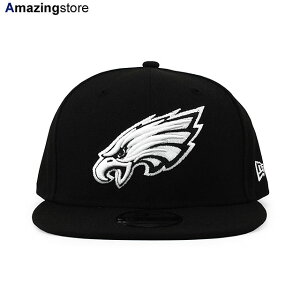 j[G Lbv 9FIFTY XibvobN tBftBA C[OX NFL TEAM BASIC SNAPBACK CAP BLACK WHITE NEW ERA PHILADELPHIA EAGLES Xq Y fB[X jp ubN zCg /BLK 24_8RE_24_9R