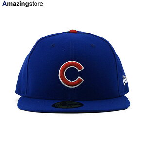 �j���[�G�� �L���b�v 59FIFTY �V�J�S �J�u�X MLB ON-FIELD AUTHENTIC GAME FITTED CAP BLUE NEW ERA CHICAGO CUBS 14524893 �X�q �����Y ���f�B�[�X �j�����p �u���[ /RYL BIG_SIZE 26_1RE_0130
